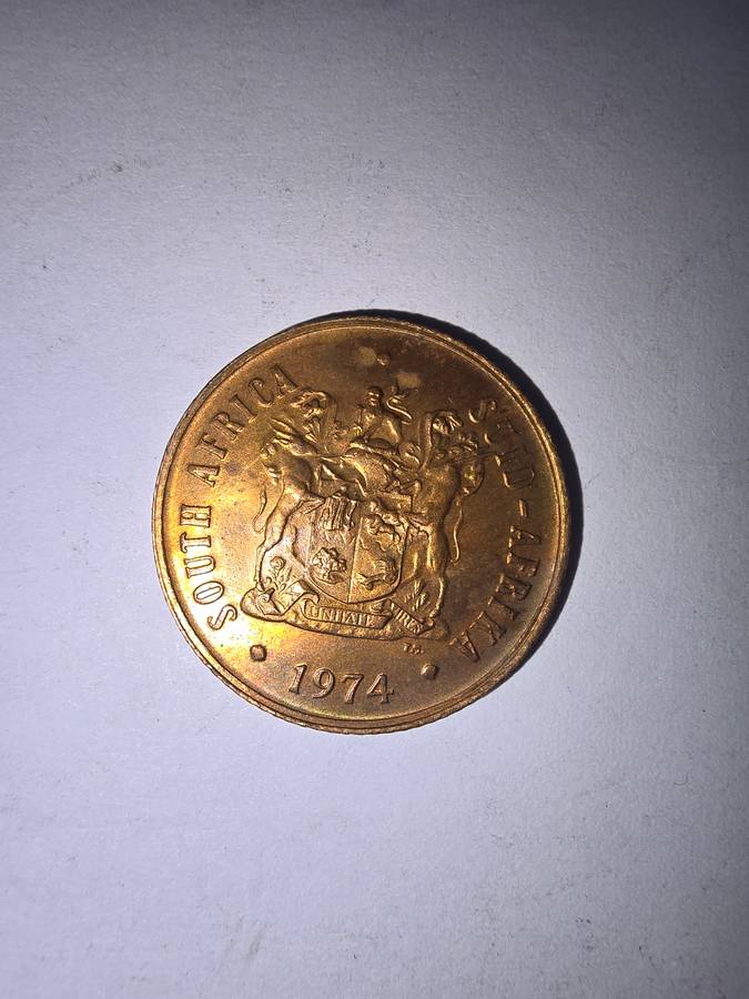 1974 2c ~ with some toning