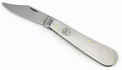 Joseph Rodgers ~Sealed! - Clipt Point Blade with Stainless Steel Scales