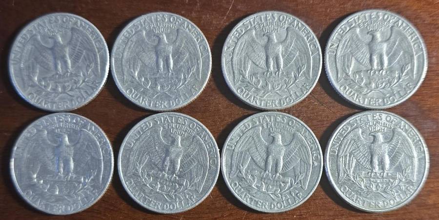 USA Quarter Dollar - Bid per Coin to Take ALL!