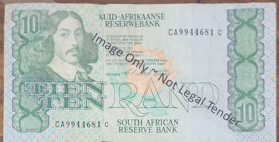 R10 Stals 1st issue 1990 Prefix ~ CA9944681