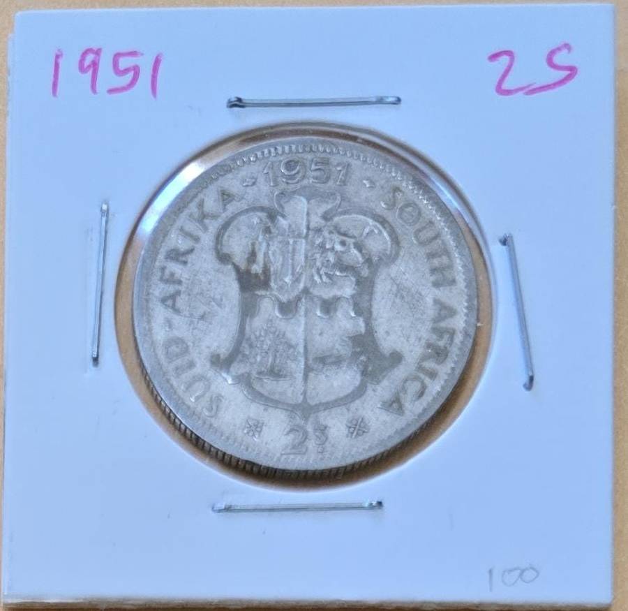 1951 Two Shillings (2s)