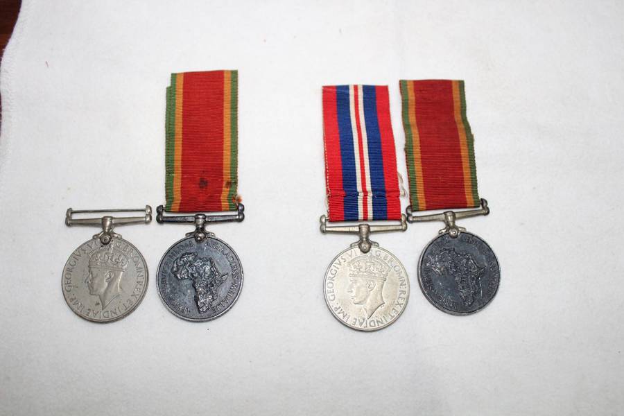 WW2 medals x 4.....two brothers!! Details below......