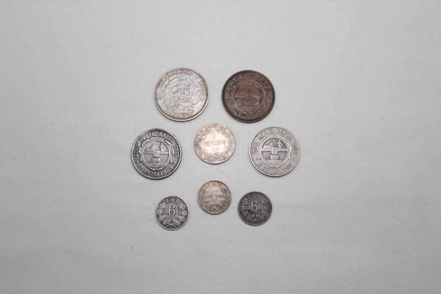 ZAR coins x 8