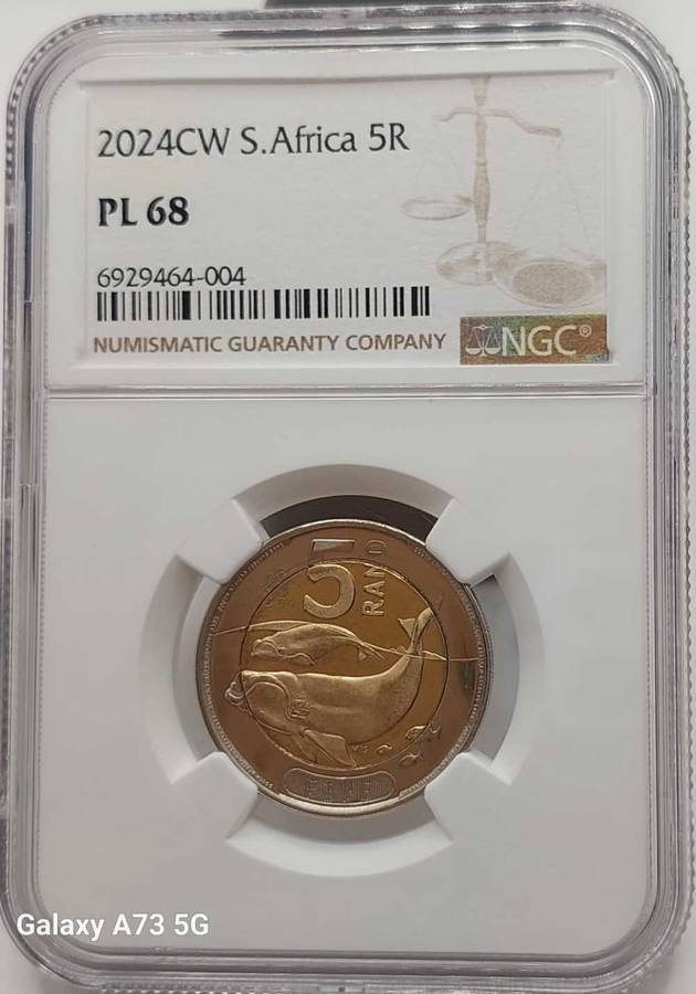 2024 CW OOM PAUL NGC GRADE PL68 TOP 5RAND NOT MANY AROUND