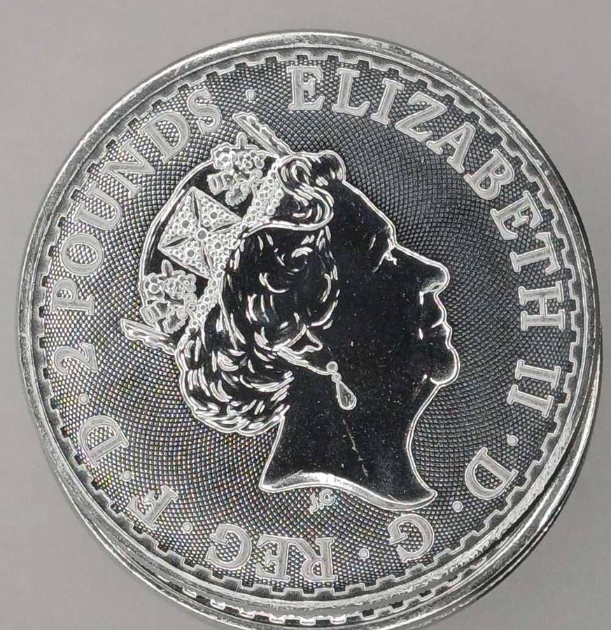 25 2020 1oz Brittania coin bid per coin