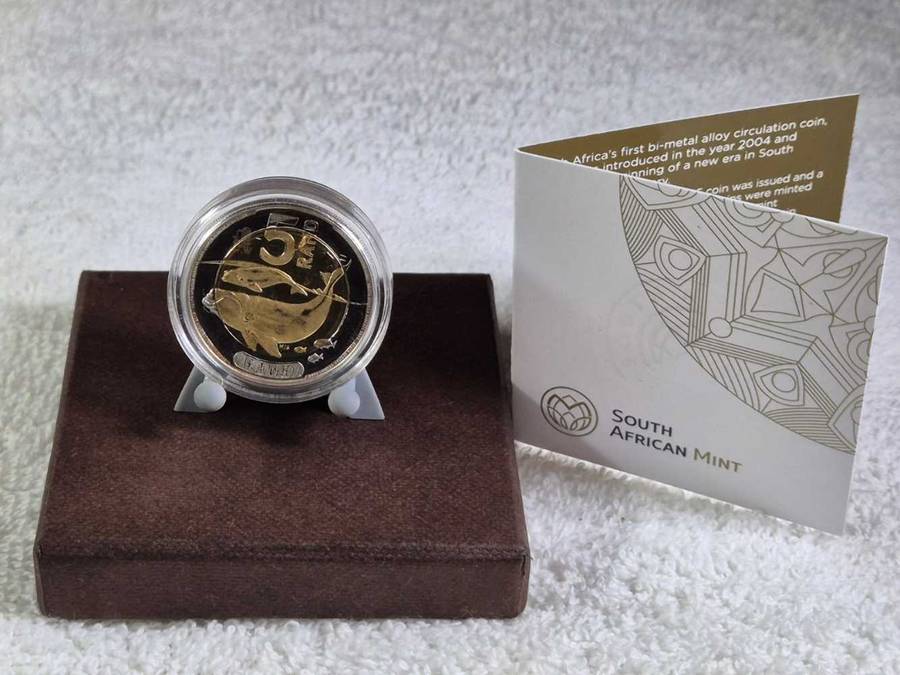 2024 Oom Paul Press CW5Rand ERROR 5Rand Coin not a easy find Real Collectors Coin