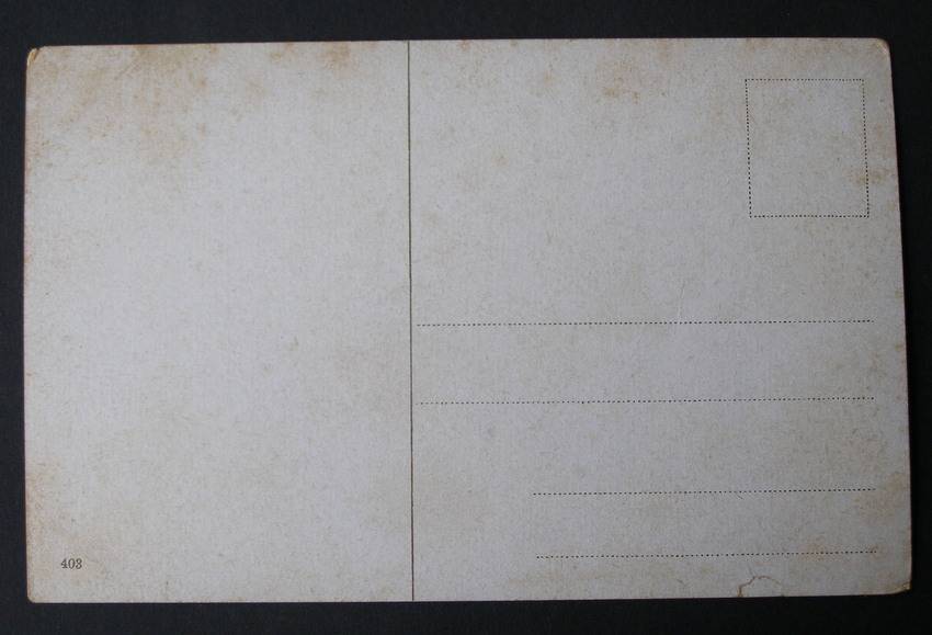 Vintage German POSTCARD - Tiergarten, Berlin