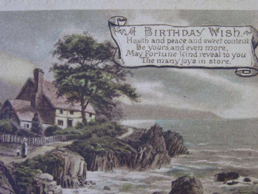 Philco Series POSTCARD - A Birthday Wish 1920