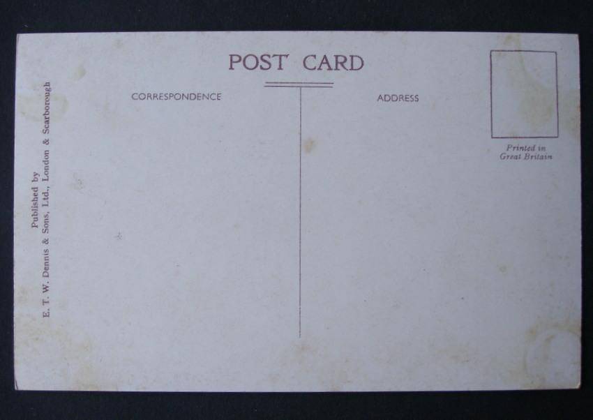 E.T.W. Dennis & Sons POSTCARD - Valley of Rocks, Lynton