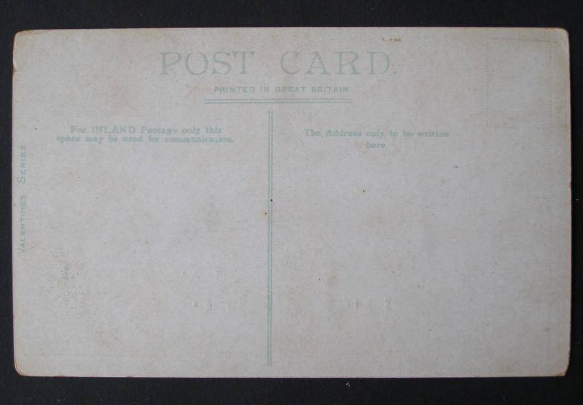 Valentine's POSTCARD - The Gardens, Matlock Bath