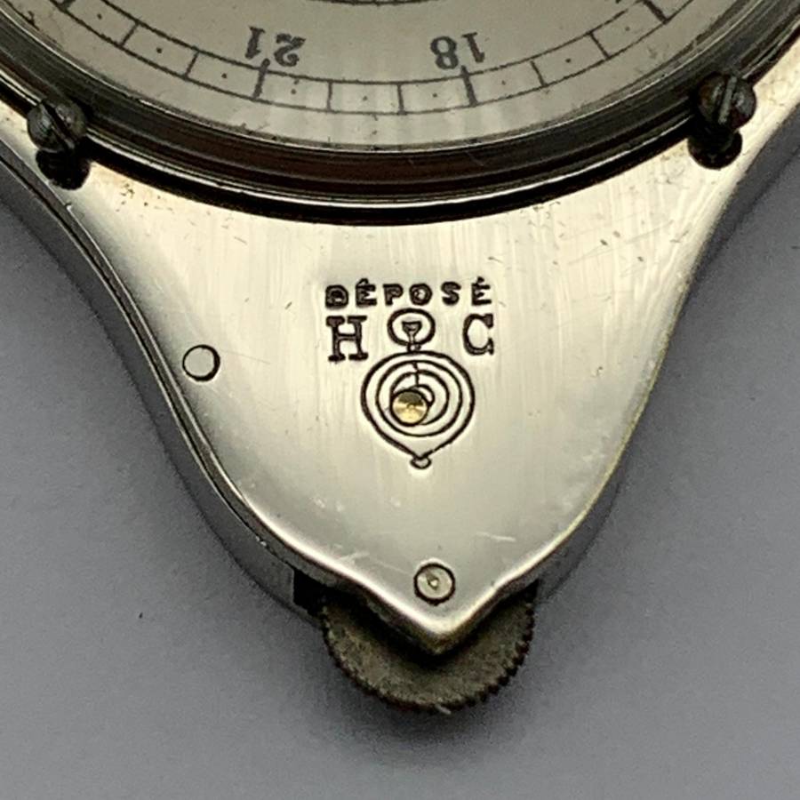 Early French 'Rotameter' Map Measurer (Henri Chatelain)