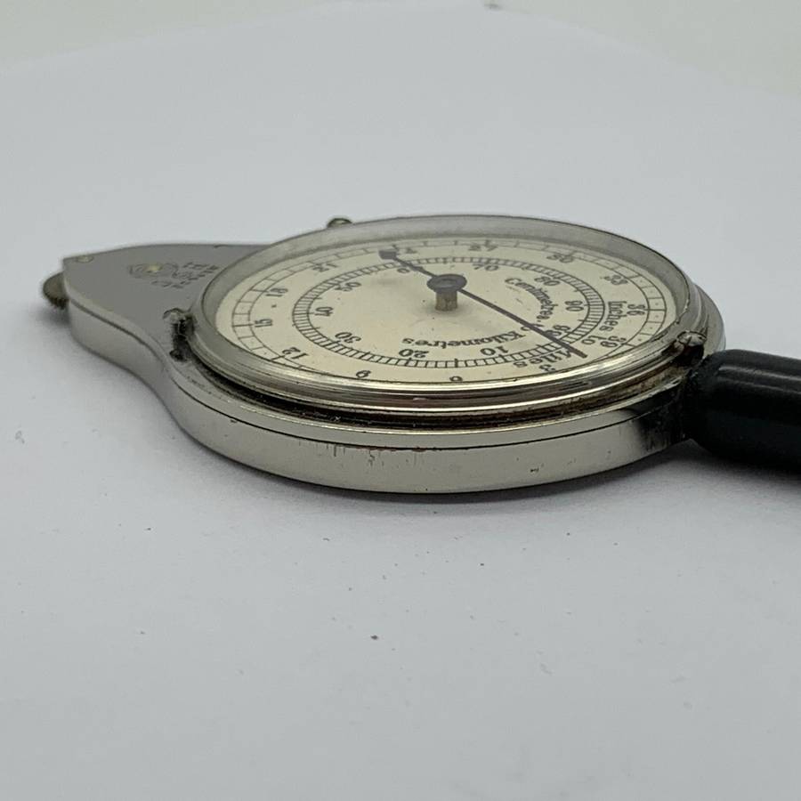 Early French 'Rotameter' Map Measurer (Henri Chatelain)