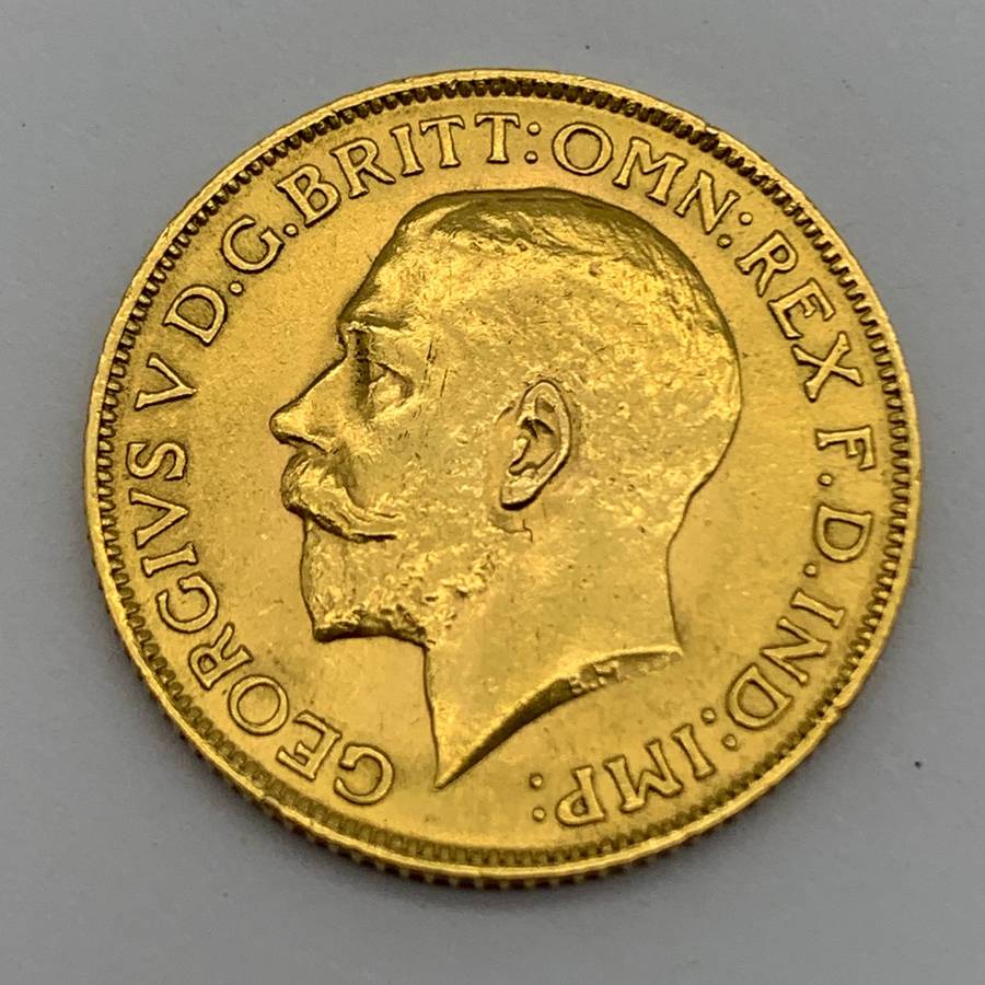 Gold '1913' Full Sovereign (Great Condition)