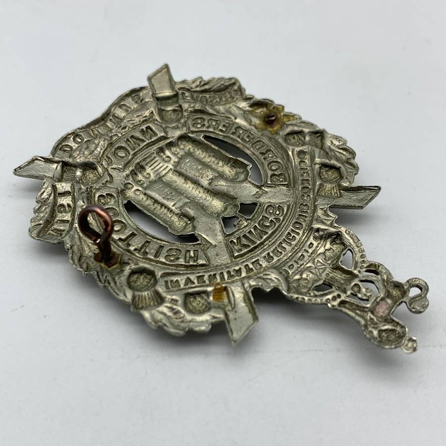 WW2  'Kings Own Scottish Borderers' Regiment Cap Badge