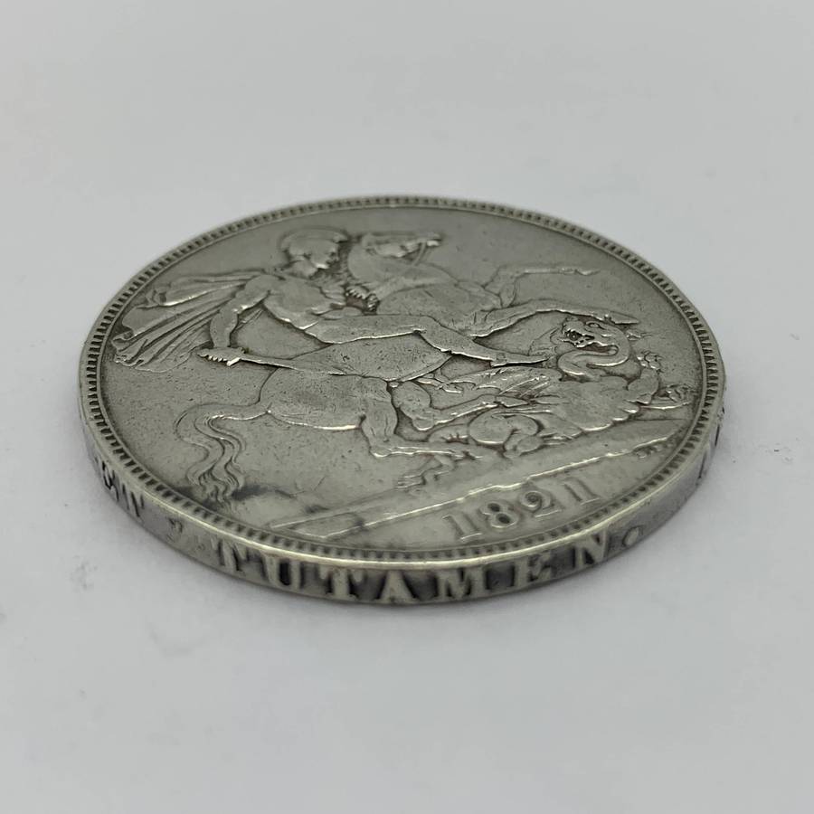 British  1821 'King George IV' Silver Crown (Secundo)