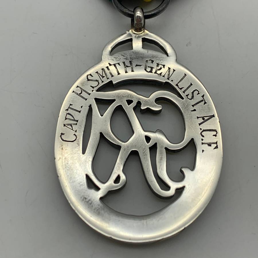 Union of S.A.  Silver 'Efficiency Decoration' (CAPT. H. Smith)