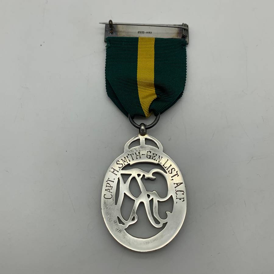 Union of S.A.  Silver 'Efficiency Decoration' (CAPT. H. Smith)