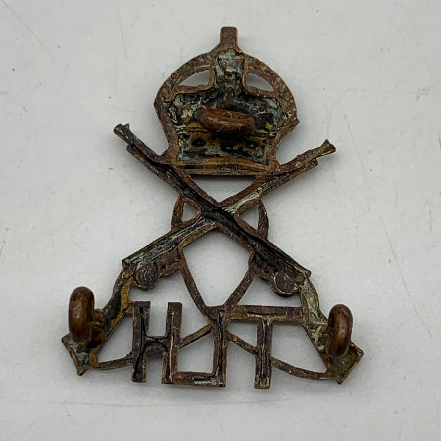 S.A.  Rare 'Tembuland Light Horse' Cap Badge (1905-1909)