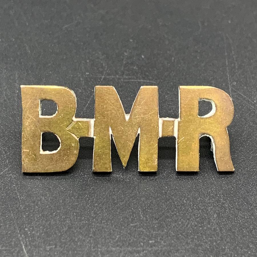Boer War  Rare Large 'Border Mounted Rifles' Shoulder Title (1894-1902)