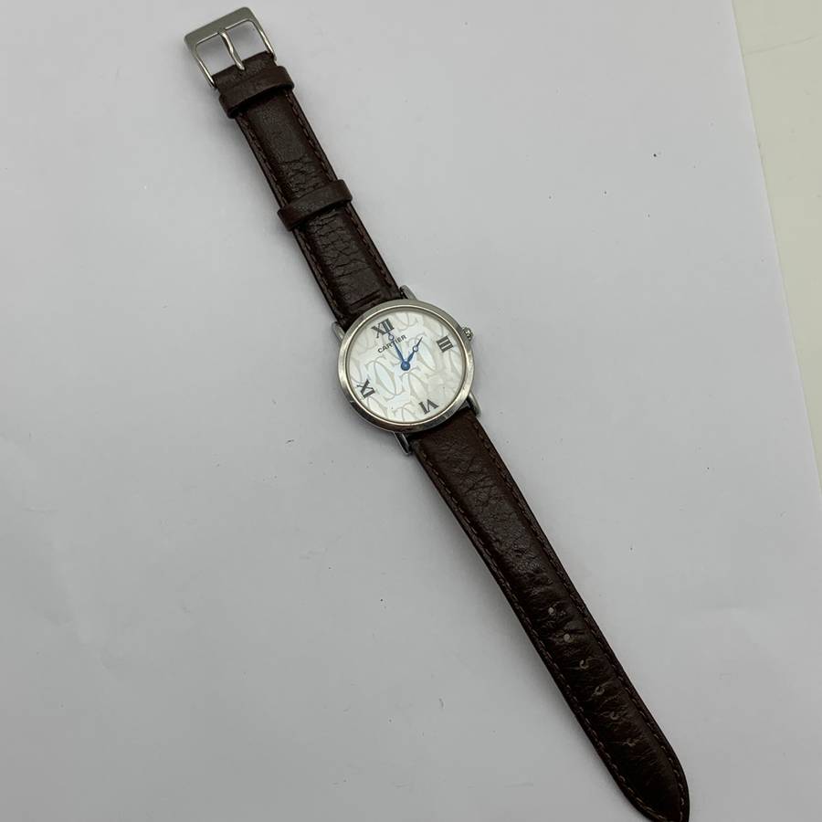 Vintage 'Cartier - Quartz' Wristwatch (Probably a Copy)