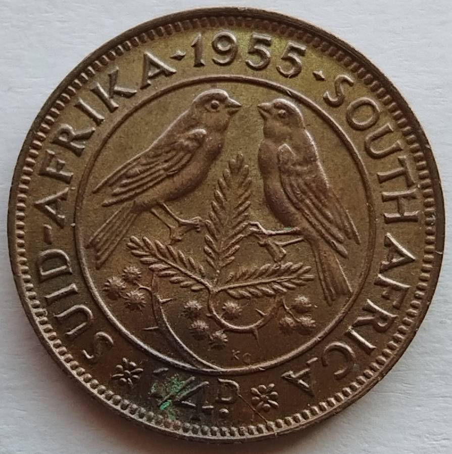 1955       QUARTER  PENNY  COIN        SA                       SUN14794