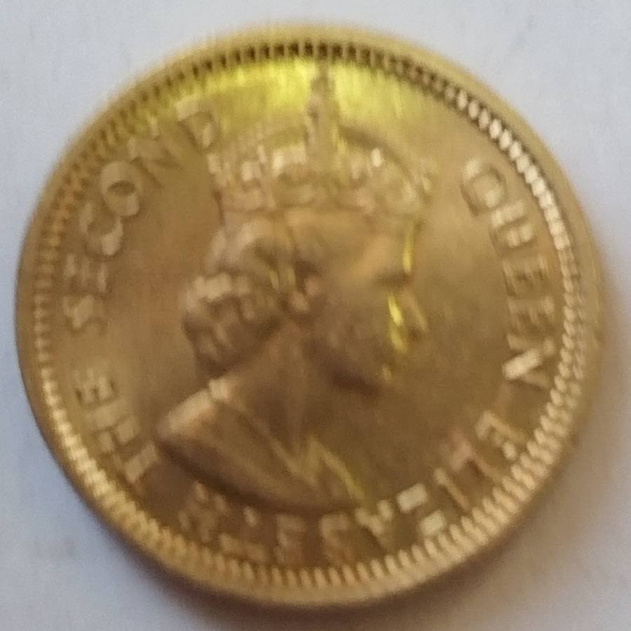 1971   FIVE CENTS COIN       HONG KONG                      SUN14854