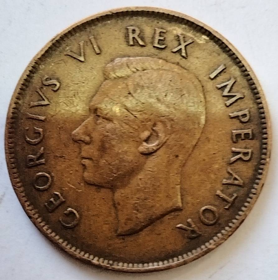 1942    PENNY  COIN        SA                       SUN14855