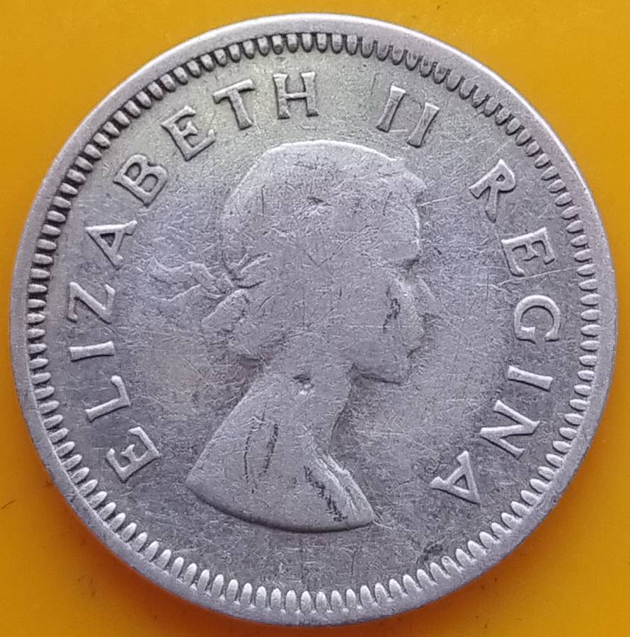 1956  Threepence Coin   SILVER   0.500             SUN15123~
