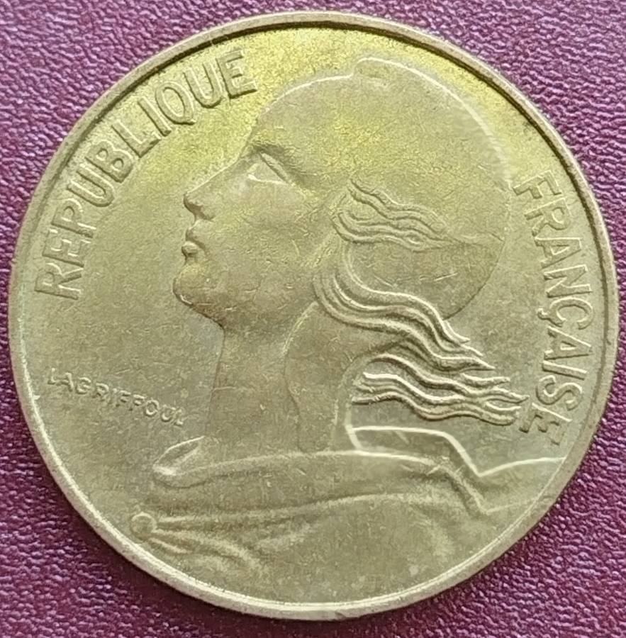 1983         10 Centimes Coin      FRANCE          SUN15245~