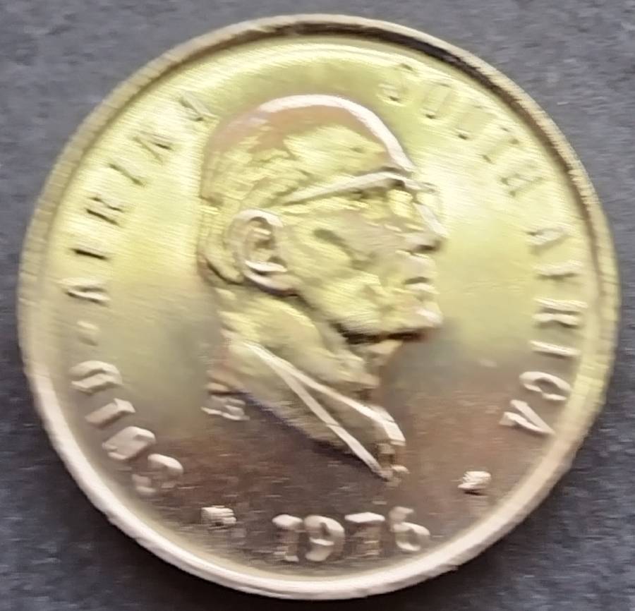 1976   5c   COIN  RSA                    SUN15375~