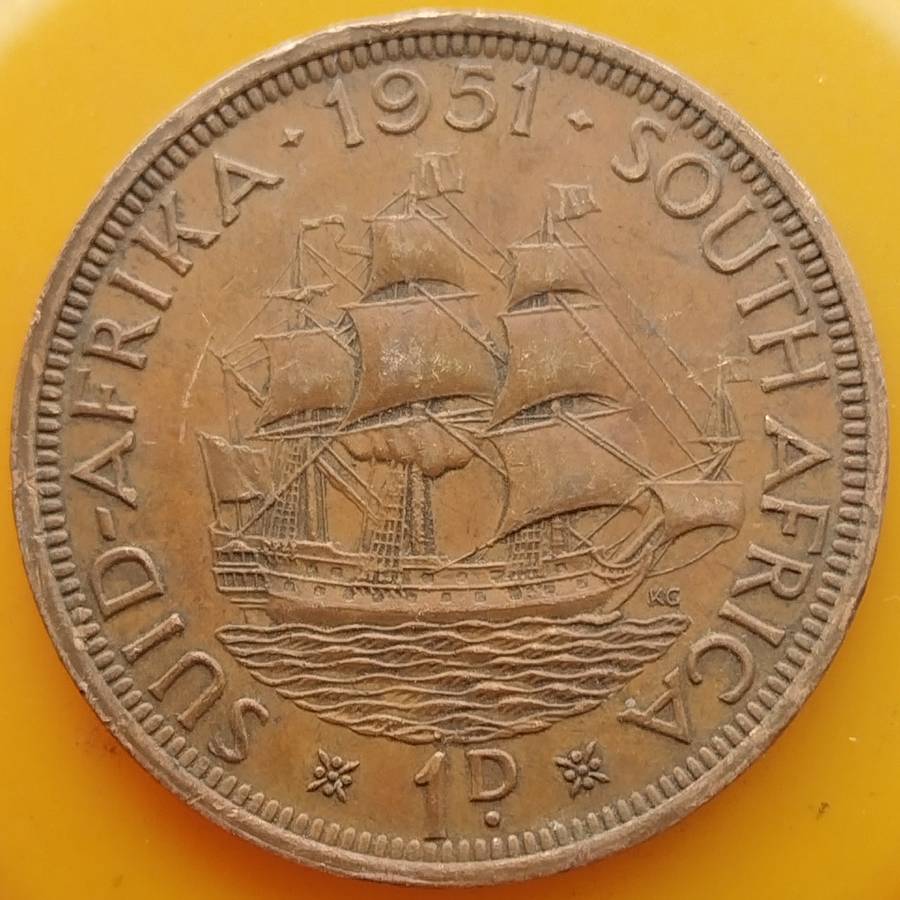 1951       PENNY  COIN        SA                       SUN15630