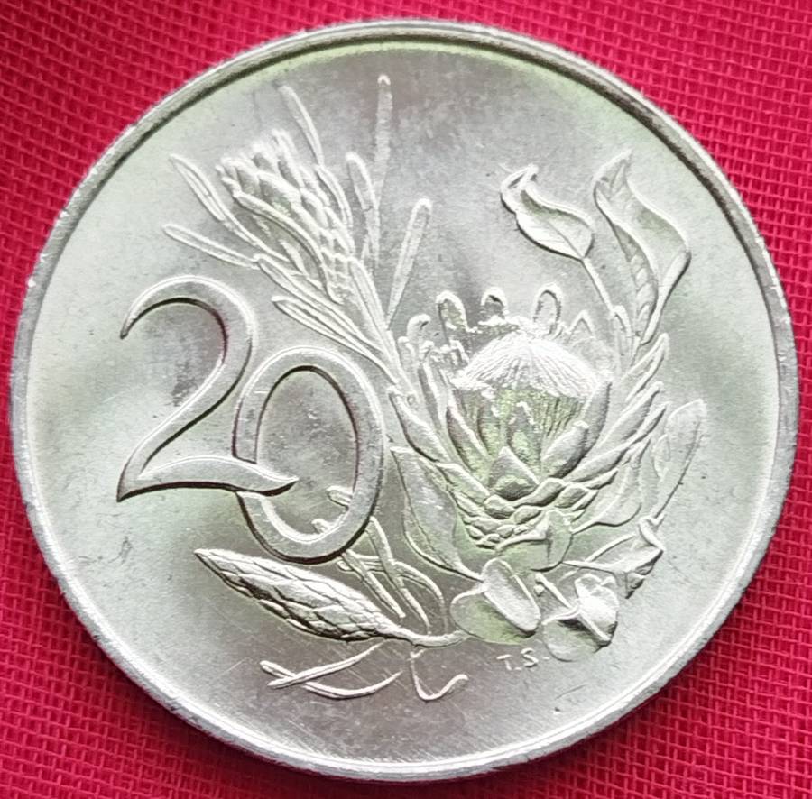 1968   20c   COIN   (Afrikaans)       SUN15709