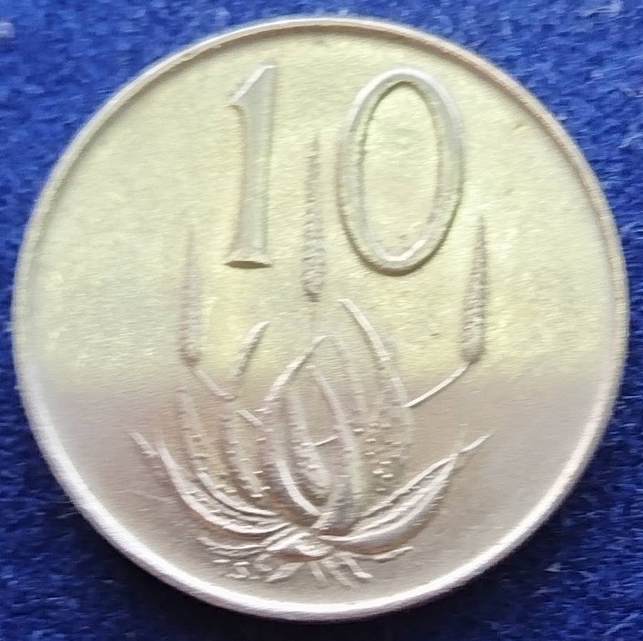 1966   10c   COIN   (Afrikaans)       SUN1551