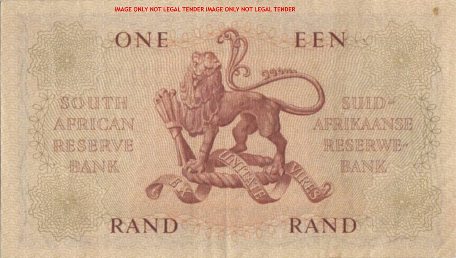 MH DE KOCK      R1  Banknote     A18 982149     SET080