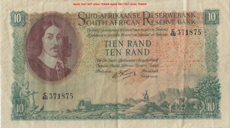 G RISSIK      R10  Banknote     C46 371875      SET040~