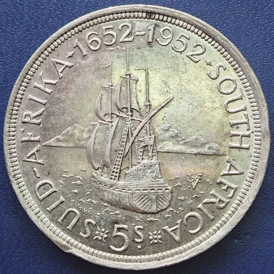 1952    5 SHILLING  COIN      (SILVER )        SUN16164