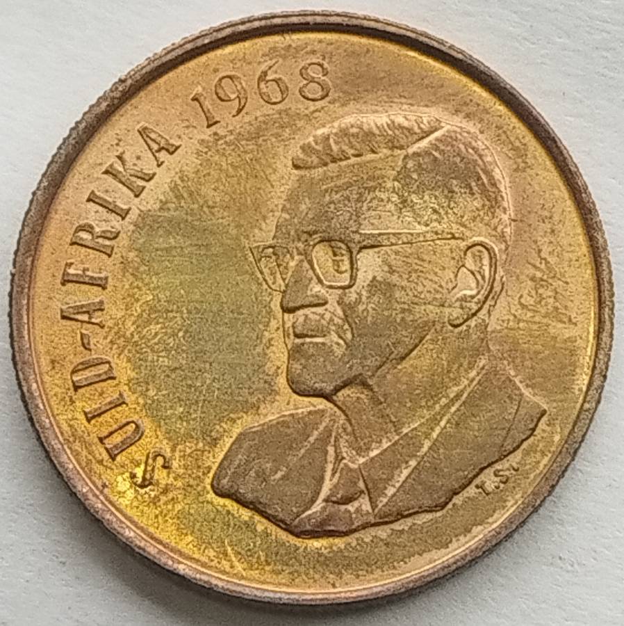 1968   2c   COIN   (Afrikaans)       SUN16214~