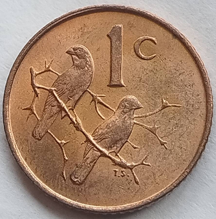 1967   1c   COIN   (Afrikaans)       SUN16225~