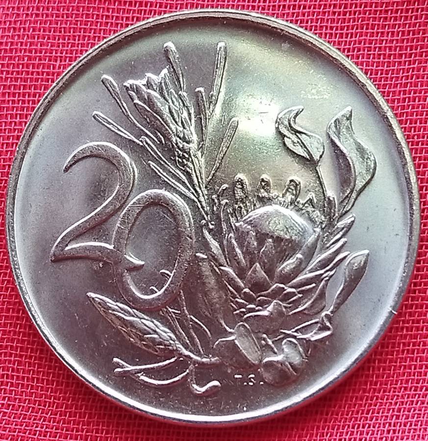 1972   20c   COIN  RSA                    SUN16404~