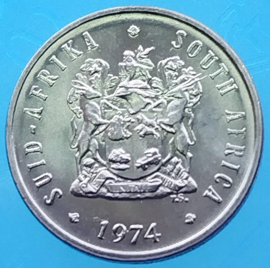 1974  5c  RSA                      SUN16542~
