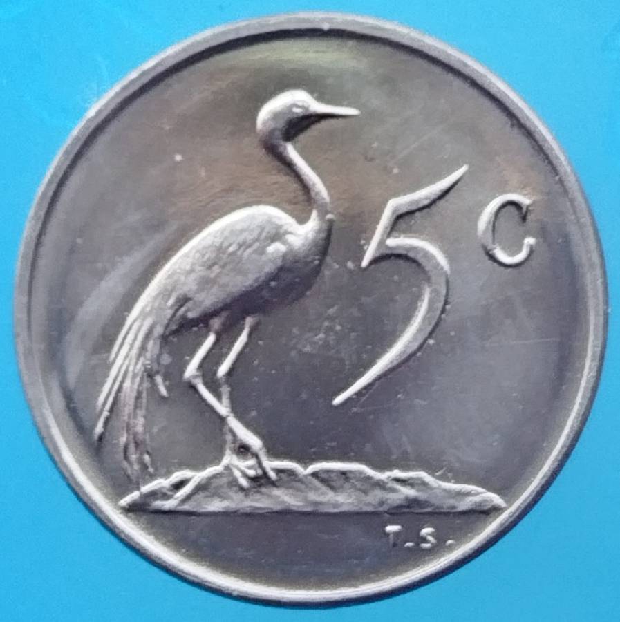 1974  5c  RSA                      SUN16542~