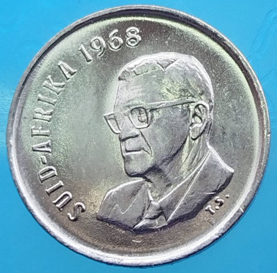 1968   5c   COIN   (Afrikaans)       SUN16544~