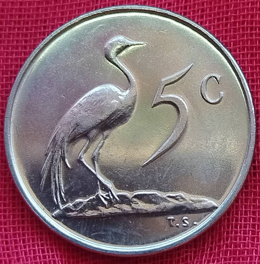 1972   5c  RSA                      SUN16678~