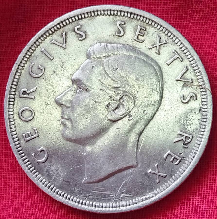 1951    5 SHILLING  COIN      (SILVER )             SUN16828