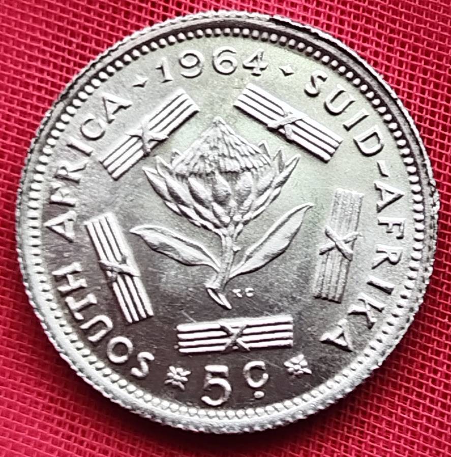 1964   5c   Coin        Silver (.500)        SUN17069~