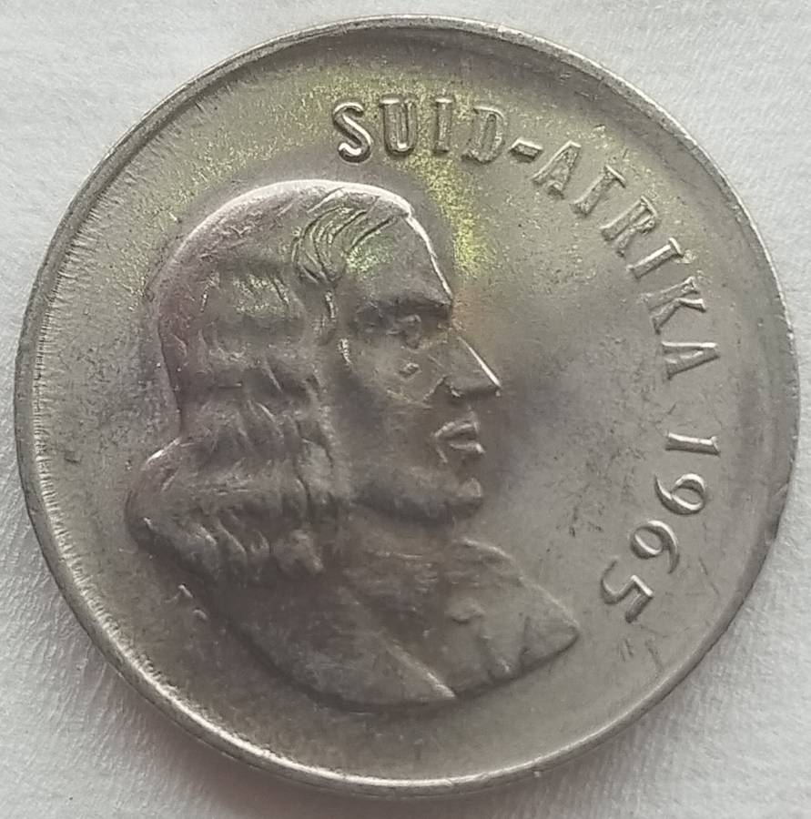1965   5c   COIN   (Afrikaans)       SUN17131