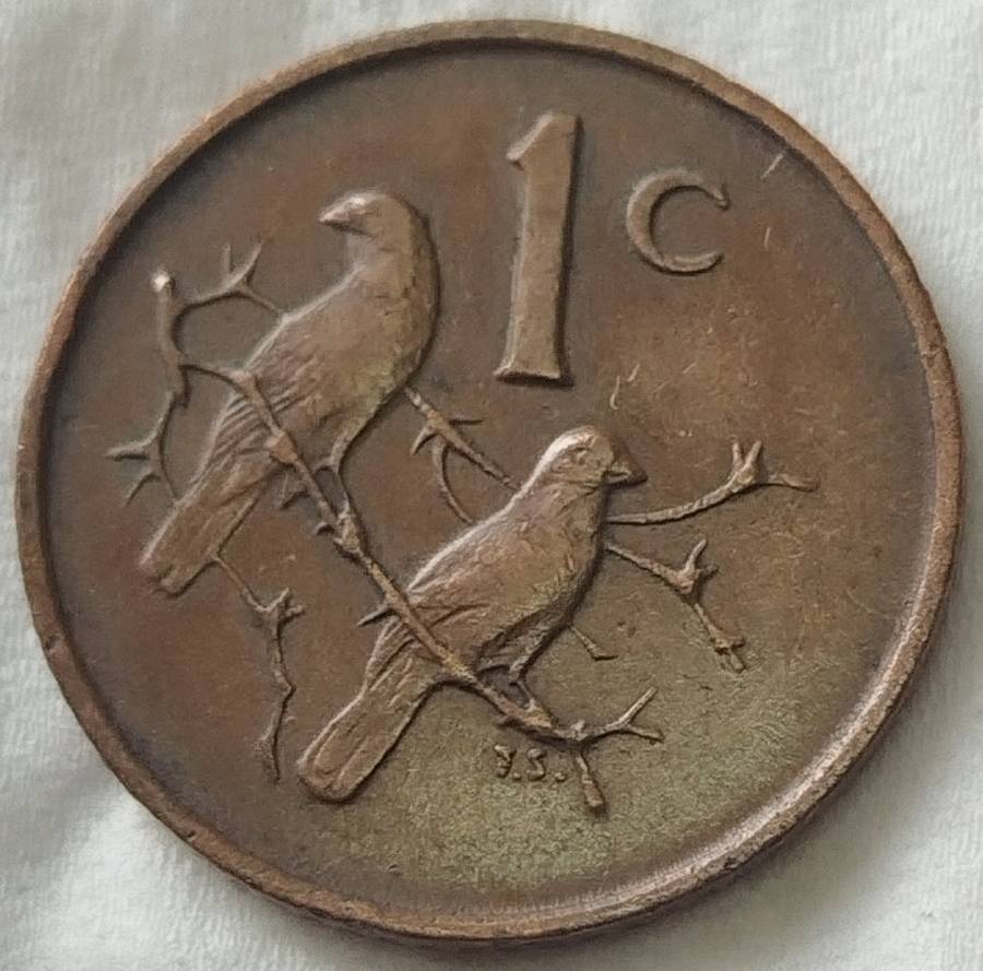 1966   1c   COIN   (Afrikaans)       SUN17199~