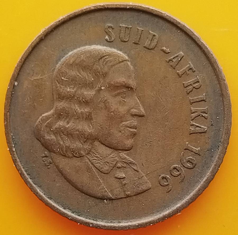 1966   1c   COIN   (Afrikaans)       SUN17397~