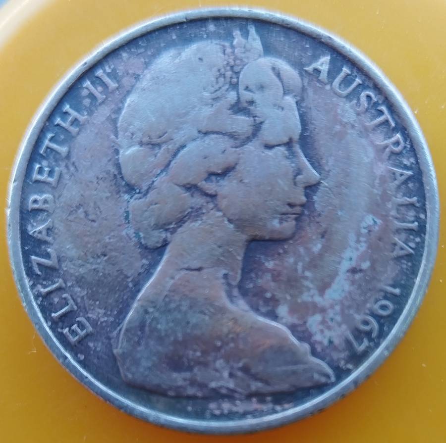 1967       20 cents -       AUSTRALIA          SUN17422~