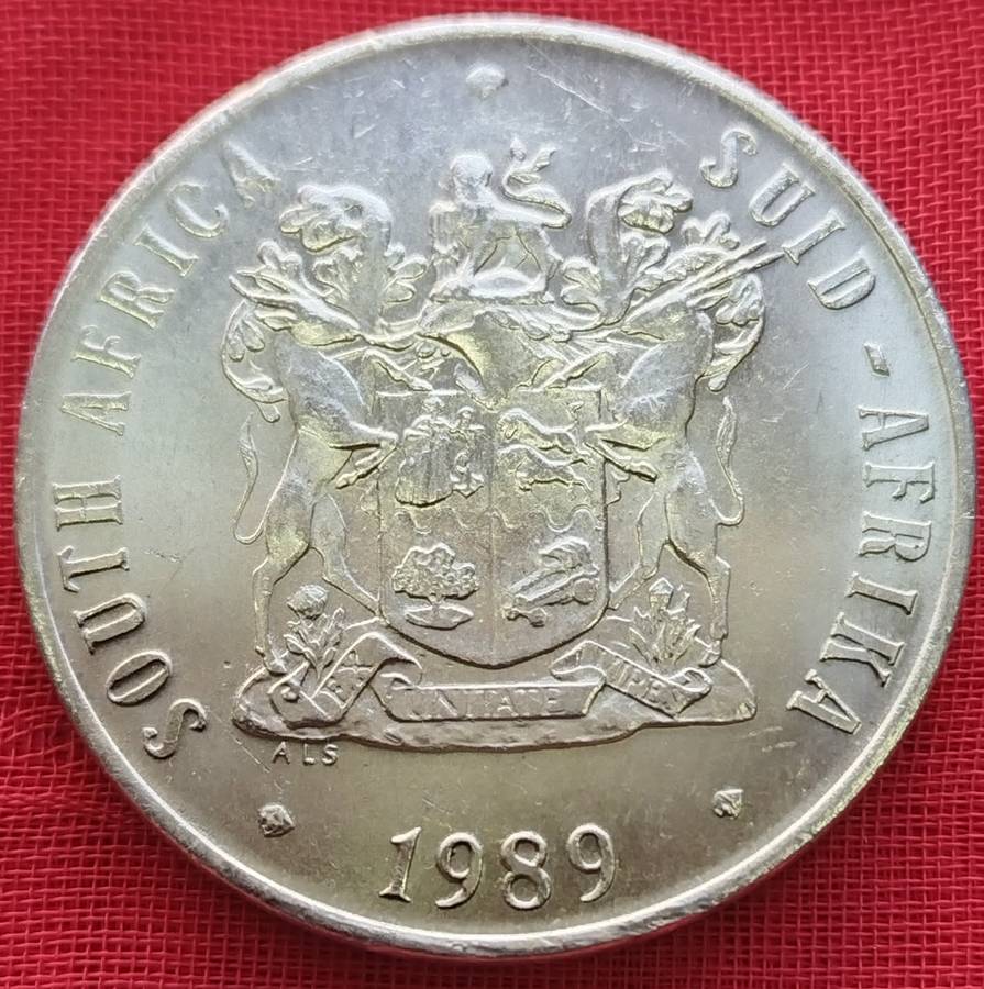 1989    50c    COIN     RSA             17806~